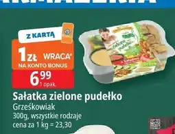 E.Leclerc Sałatka zielone pudełko Grześ Kowiak oferta