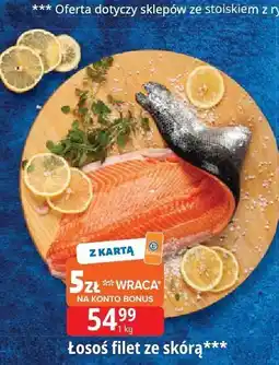 E.Leclerc Łosoś filet ze skórą Leclerc oferta