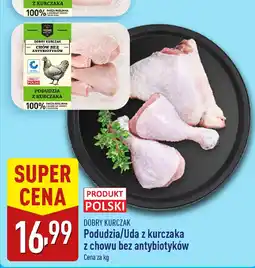 ALDI Mięso Podudzia z kurczaka z chowu bez antybiotyków Dobry kurczak oferta