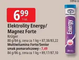 E.Leclerc Elektrolity Energy/Magnez Forte Krüger oferta