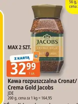 E.Leclerc Kawa rozpuszczalna Cronat/Crema Gold Jacobs oferta