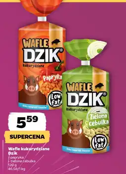 Netto Wafle kukurydziane papryka Dzik oferta
