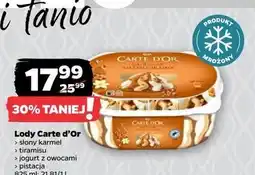Netto Lody pistachio delight Algida Carte D'or Les Desserts oferta