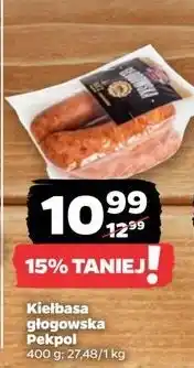 Netto Kiełbasa głogowska Pekpol oferta