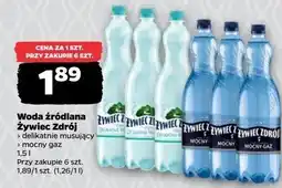 Netto Woda delikatnie musująca Żywiec Zdrój oferta