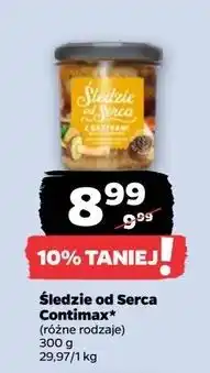 Netto Śledzie od serca z grzybami Contimax oferta