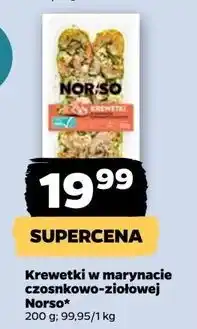 Netto Krewetki w marynacie czosnkowej Norso oferta