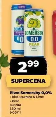 Netto Piwo Somersby Pear 0.0% oferta