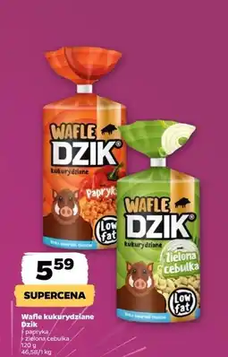 Netto Wafle kukurydziane zielona cebulka Wk Dzik oferta