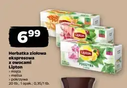 Netto Herbatka mięta z cytrusami Lipton Zioła Świata oferta