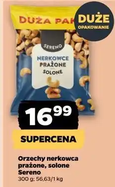 Netto Orzechy nerkowca prażone i solone Sereno oferta