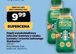 Netto Napój caramel hazelnut Starbucks oferta