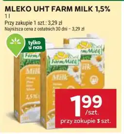 Stokrotka Market MLEKO UHT FARM MILK 1,5% oferta