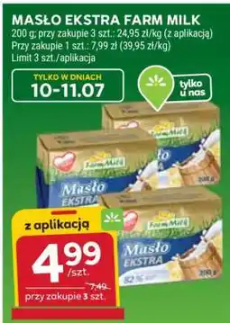 Stokrotka Market Masło ekstra Farm Milk oferta