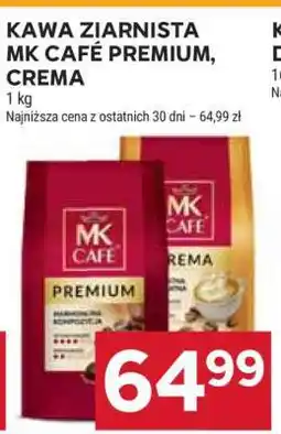 Stokrotka Market Kawa Ziarnista MK Café Premium, Crema oferta