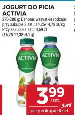 Stokrotka Market Jogurt do picia ACTIVIA oferta