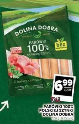 Stokrotka Market Parówki 100% polskiej szynki Dolina Dobra oferta