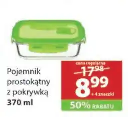 Stokrotka Market Pojemnik prostokątny z pokrywką 370 ml oferta