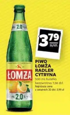 Stokrotka Market Piwo Łomża Radler Cytryna oferta