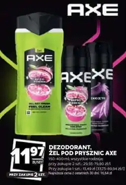 Stokrotka Market Dezodorant, żel pod prysznic AXE oferta