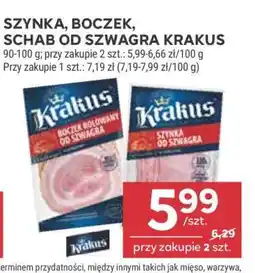 Stokrotka Market Szynka, Boczek, Schab od Szwagra Krakus oferta