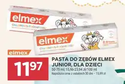 Stokrotka Market PASTA DO ZĘBÓW ELMEX JUNIOR, DLA DZIECI oferta