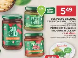 Stokrotka Market Sos Pesto Zielone, Czerwone Well Done oferta