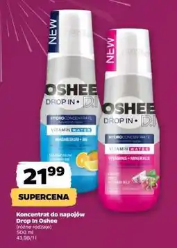 Netto Koncentrat do napojów Drop In Oshee oferta