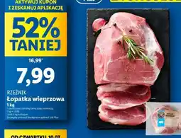 Lidl RZEŹNIK Łopatka wieprzowa oferta