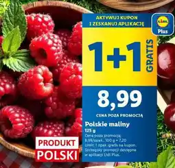 Lidl Polskie maliny oferta