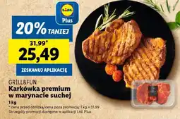 Lidl GRILL&FUN Karkówka premium w marynacie suchej oferta