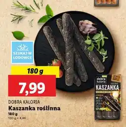 Lidl DOBRA KALORIA Kaszanka roślinna oferta
