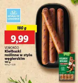Lidl VEMONDO Kiełbaski roślinne w stylu węgierskim oferta