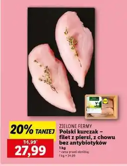 Lidl Polski kurczak – filet z piersi, z chowu bez antybiotyków oferta