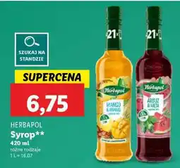 Lidl HERBAPOL Syrop oferta