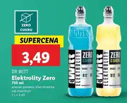 Lidl DR WITT Elektrolyty Zero oferta