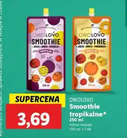Lidl OWOLOVO Smoothie tropikalne oferta