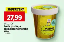 Lidl WILLISCH Lody pistacja śródziemnomorska oferta
