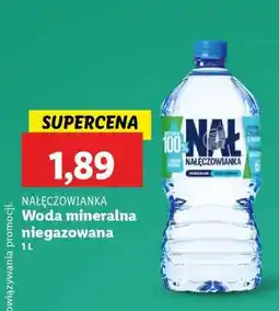 Lidl NAŁĘCZOWIANKA Woda mineralna niegazowana oferta