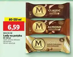 Lidl MAGNUM Lody na patyku oferta