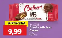 Lidl Balconi Ciastka Mix Max Cacao oferta