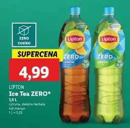 Lidl LIPTON Ice Tea Zero oferta