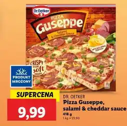 Lidl Dr. Oetker Pizza Guseppe, salami & cheddar sauce oferta