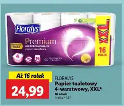 Lidl Florays Papier toaletowy 4-warstwowy, XXL oferta