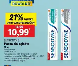 Lidl SENSODYNE Pasta do zębów oferta
