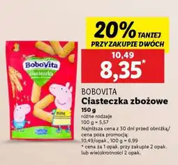 Lidl Bobovita Ciasteczka zbożowe oferta