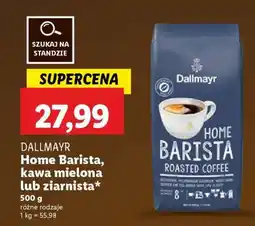Lidl Dallmayr Home Barista, kawa mielona lub ziarnista oferta