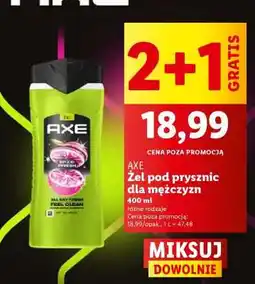 Lidl AXE Żel pod prysznic dla mężczyzn oferta