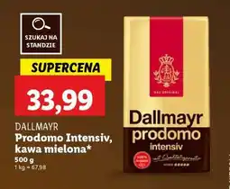 Lidl Dallmayr Prodomo Intensiv, kawa mielona oferta