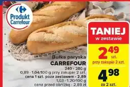 Carrefour Market Bułka Carrefour oferta